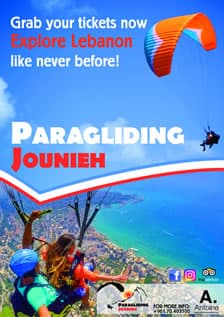 Paragliding Jounieh